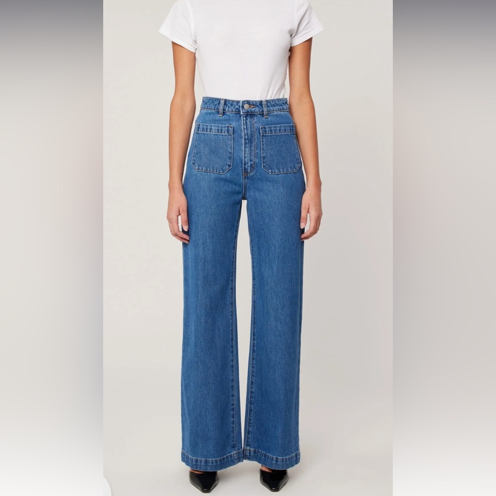 ROLLAS Blue Denim Jeans